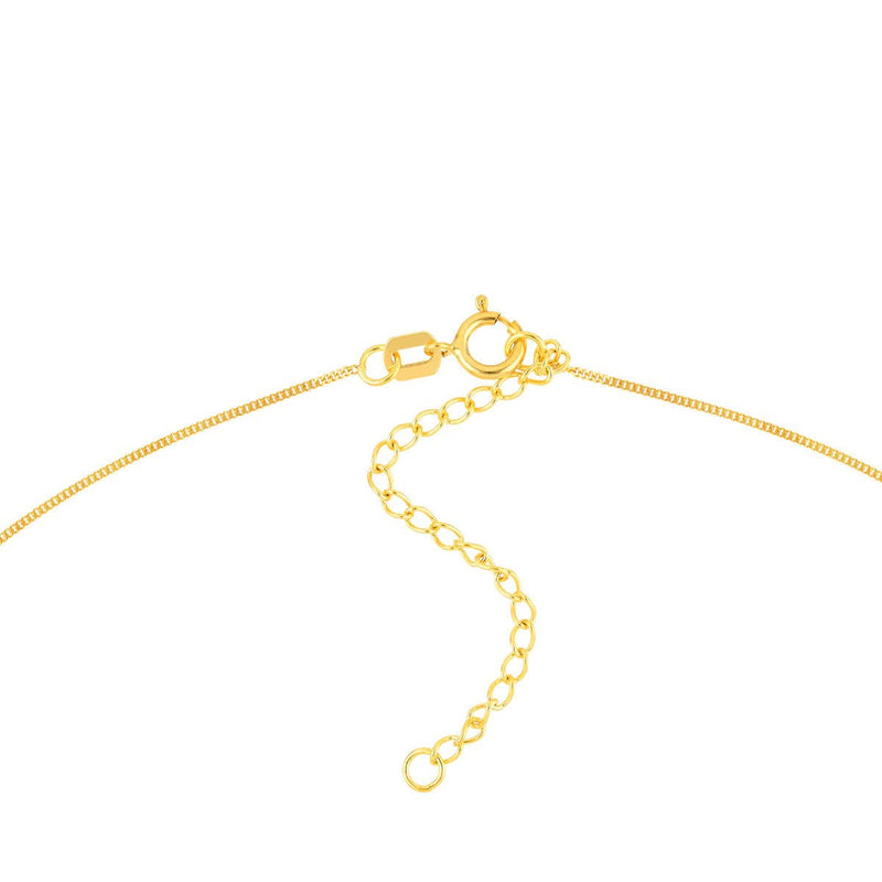 Birmingham Jewelry - 14K Gold 0.70mm Adjustable Child's Curb Chain - Birmingham Jewelry