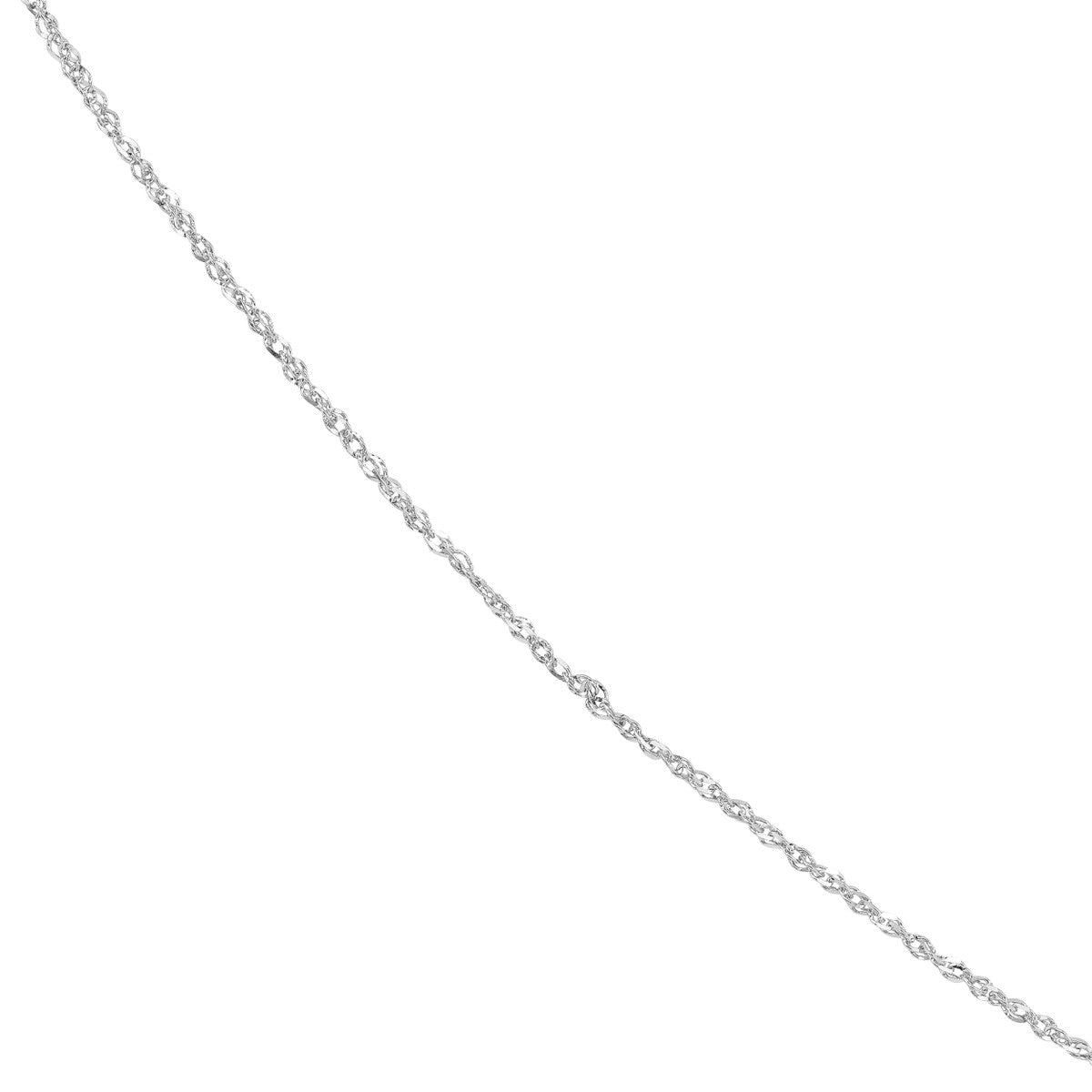 14K Gold 0.85mm Sparkle Singapore Chain with Lobster Lock Birmingham Jewelry Chain Birmingham Jewelry 