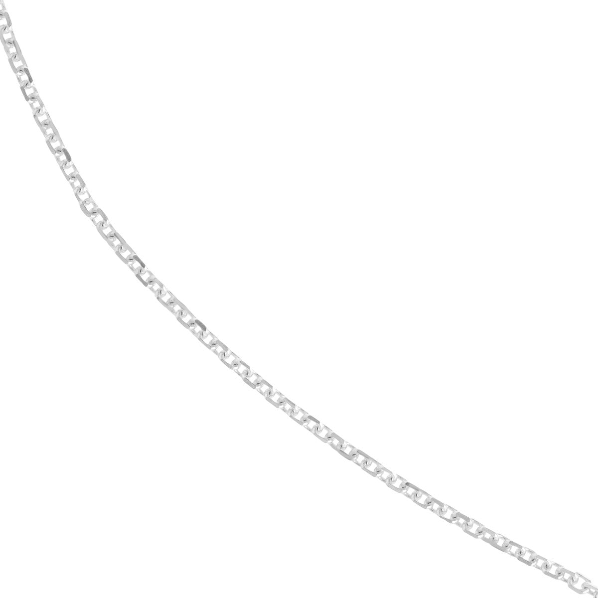 Birmingham Jewelry - 14K Gold 1.05mm Adjustable D/C Cable Chain with Lobster Lock - Birmingham Jewelry