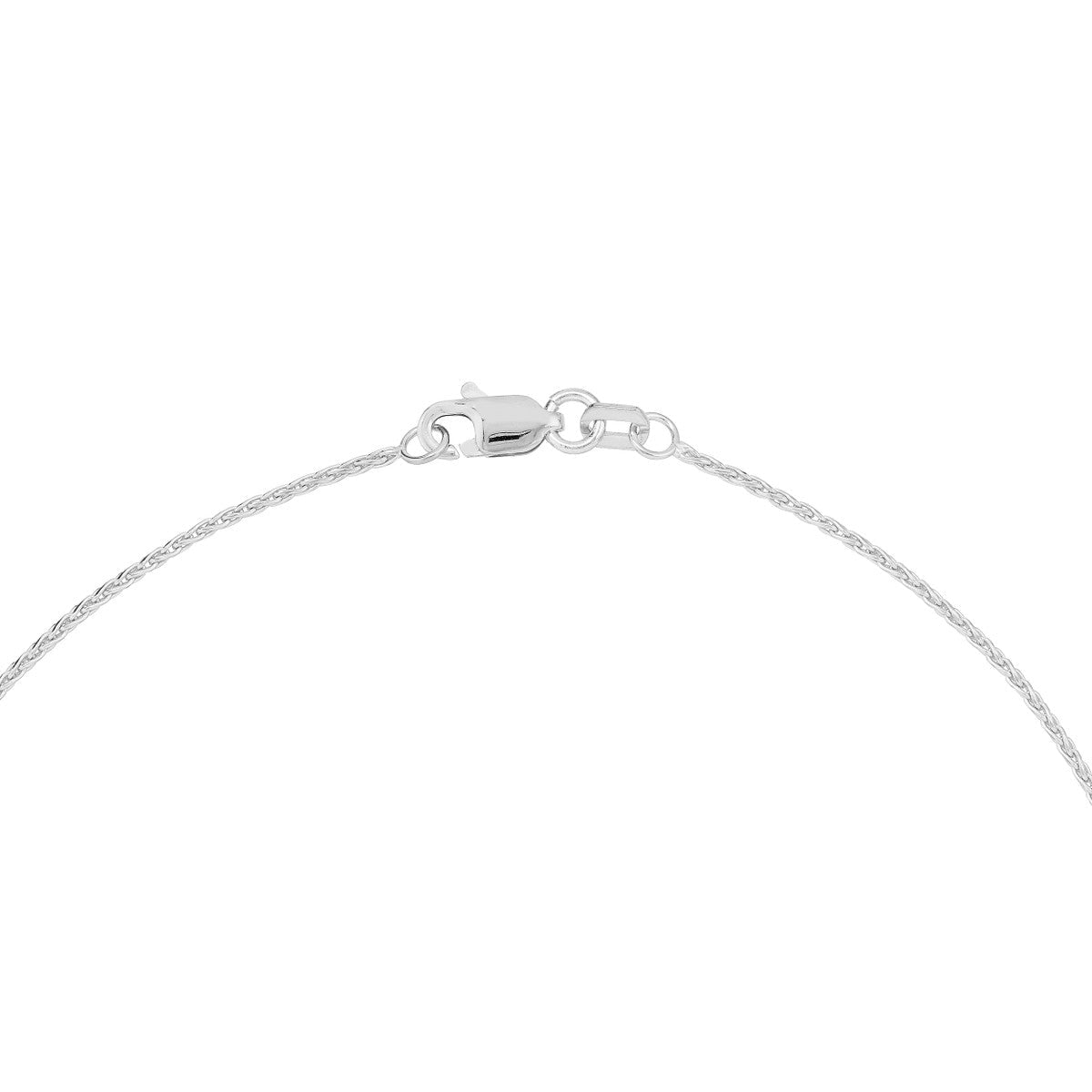 14K Gold 1.05mm D/C Wheat Chain with Lobster Lock Anklet Birmingham Jewelry Anklet Birmingham Jewelry 