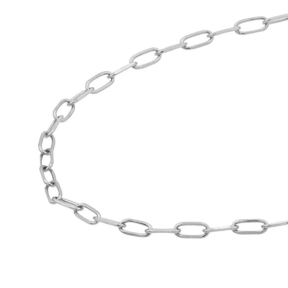 14K Gold 1.10mm D/C Forzentina Chain with Spring Ring Birmingham Jewelry Gold Chain Birmingham Jewelry 