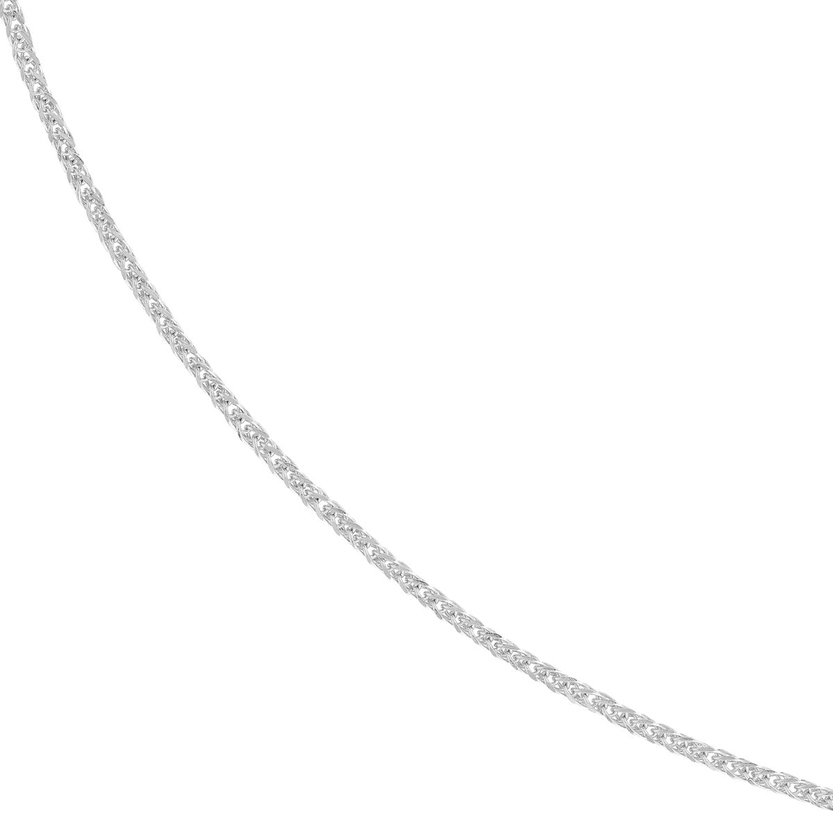 14K Gold 1.15mm Adjustable Square Wheat Chain Birmingham Jewelry Chain Birmingham Jewelry 