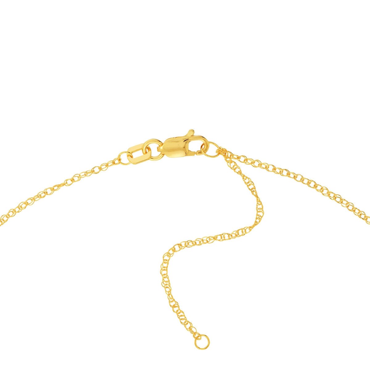 14K Gold 1.2mm Adjustable Pendant Rope Chain Birmingham Jewelry Chain Birmingham Jewelry 