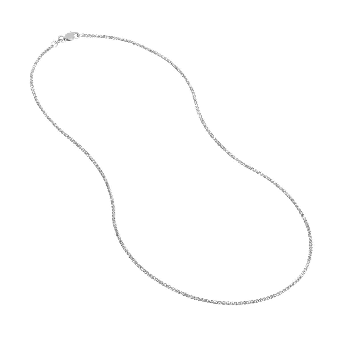 Birmingham Jewelry - 14K Gold 1.5mm Wheat Chain with Lobster Lock - Birmingham Jewelry