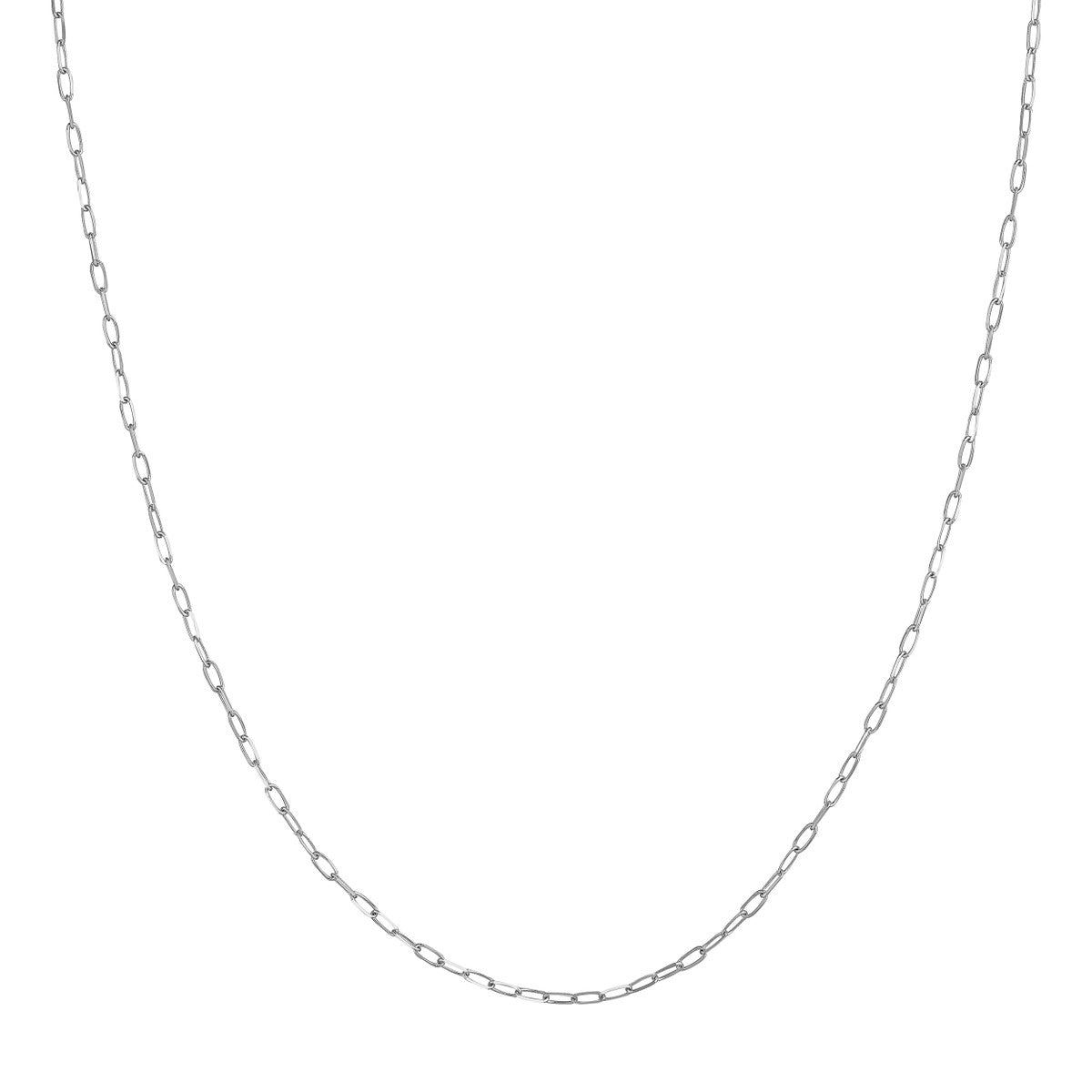 14K Gold 1.7mm Paper Clip Chain with Lobster Lock Birmingham Jewelry Chain Birmingham Jewelry 