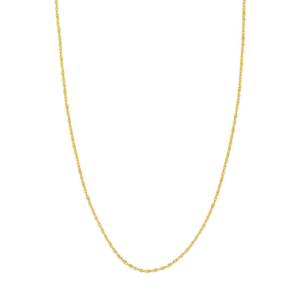 14K Gold 1.8mm Designer Rope Chain Birmingham Jewelry Chain Birmingham Jewelry 