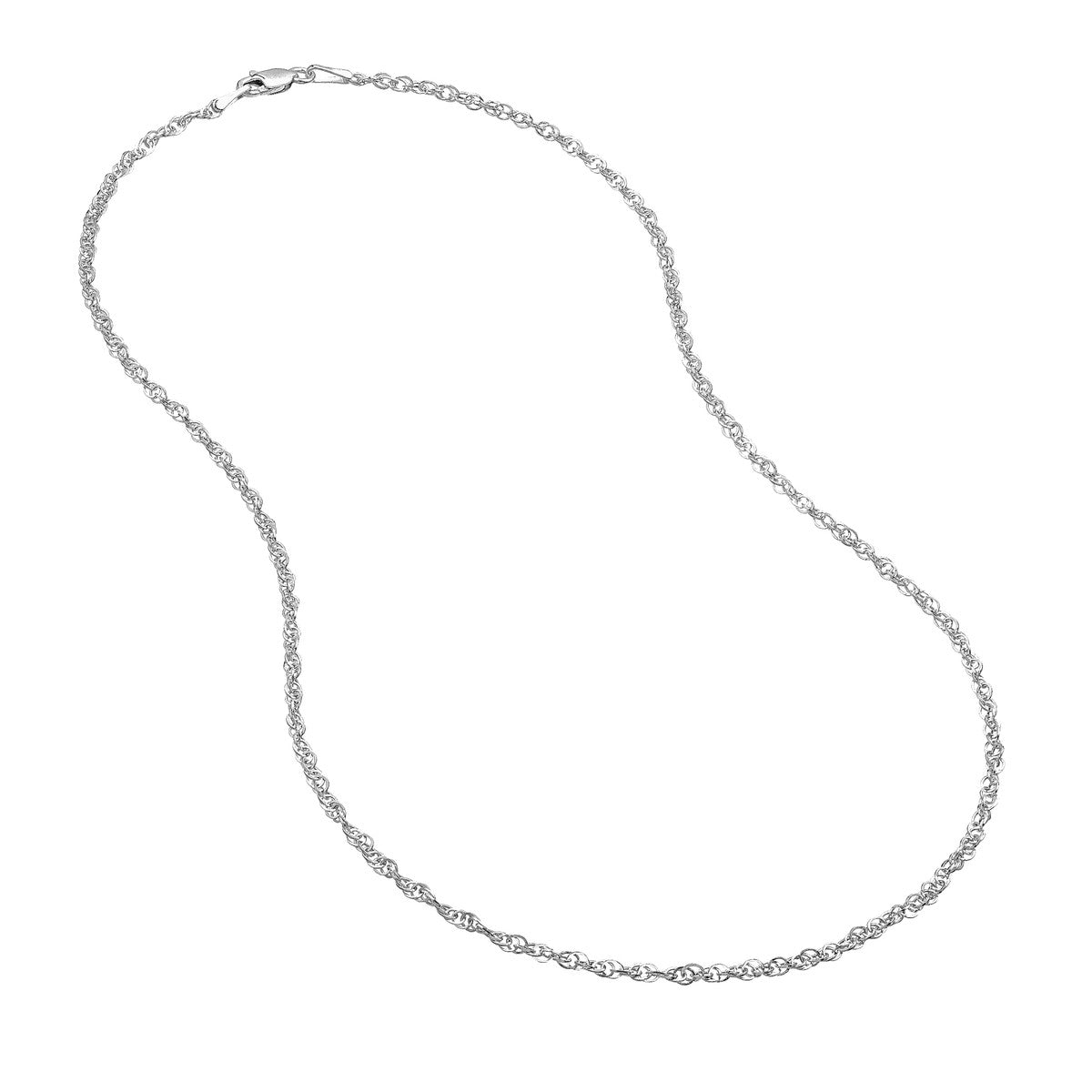 14K Gold 1.8mm Designer Rope Chain Birmingham Jewelry Chain Birmingham Jewelry 