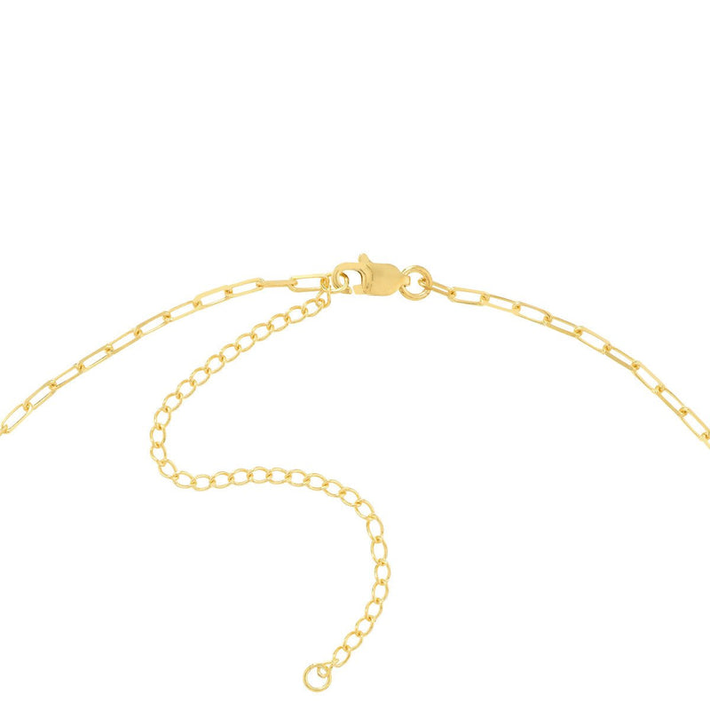 Birmingham Jewelry - 14K Gold 1.95mm Paperclip Choker Chain - Birmingham Jewelry