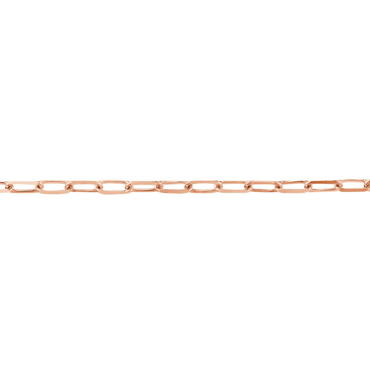 Birmingham Jewelry - 14K Gold 1.95mm Paperclip Choker Chain - Birmingham Jewelry