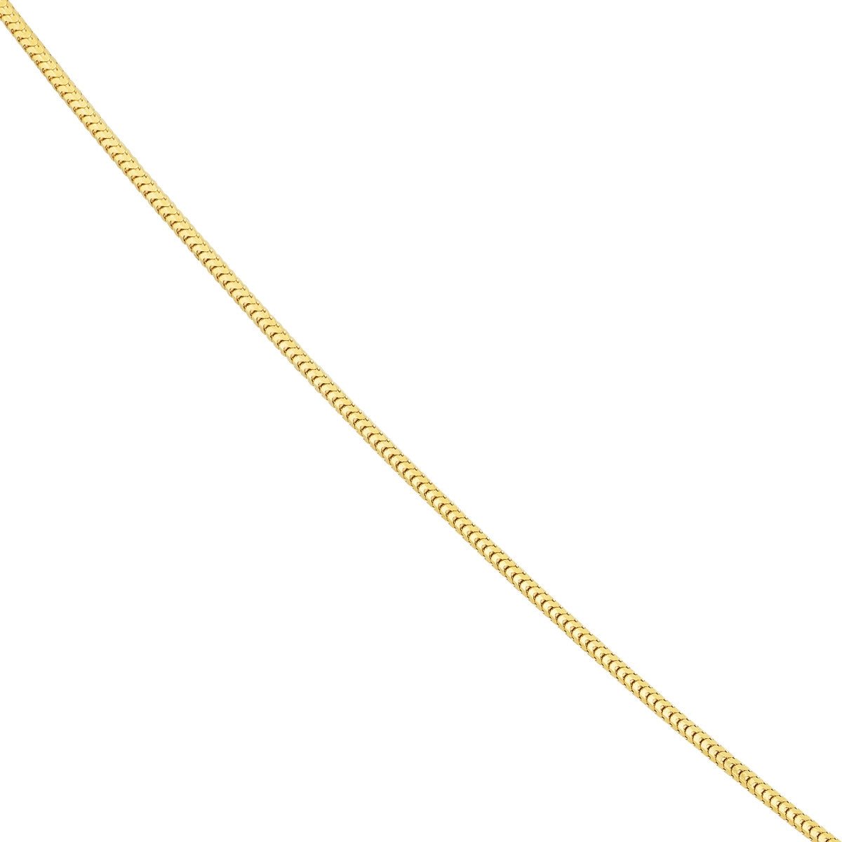 14K Gold 1mm Snake Chain with Lobster Lock Birmingham Jewelry Chain Birmingham Jewelry 
