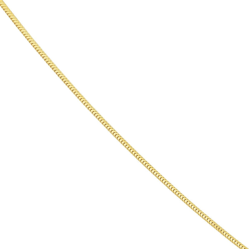 14K Gold 1mm Snake Chain with Lobster Lock Birmingham Jewelry Chain Birmingham Jewelry 