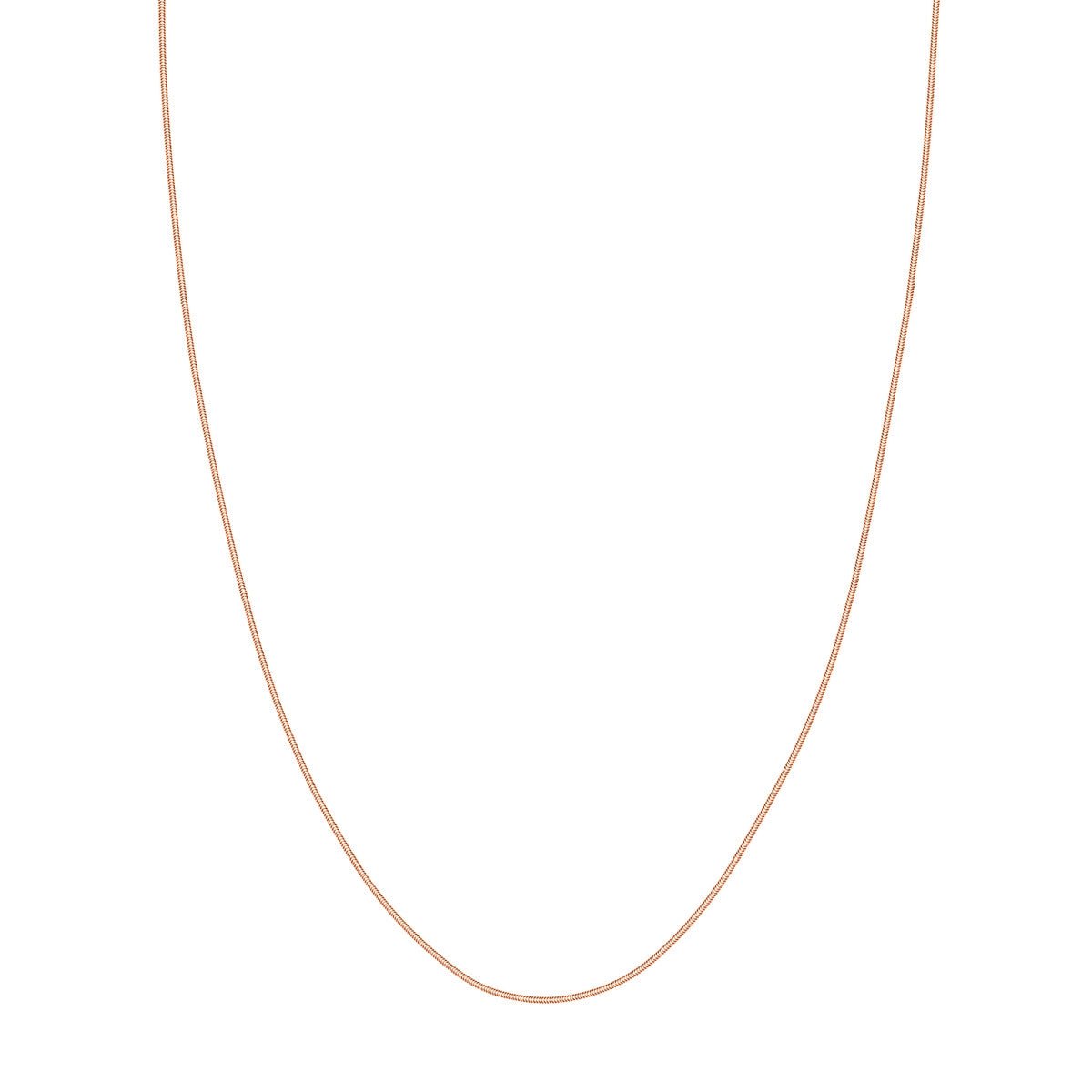 14K Gold 1mm Snake Chain with Lobster Lock Birmingham Jewelry Chain Birmingham Jewelry 