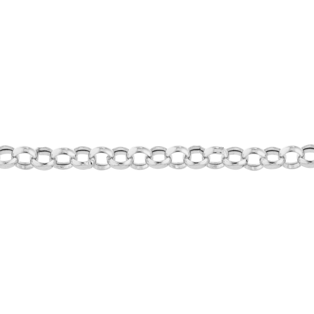 Birmingham Jewelry - 14K Gold 3.75mm Hollow Rolo Chain - Birmingham Jewelry