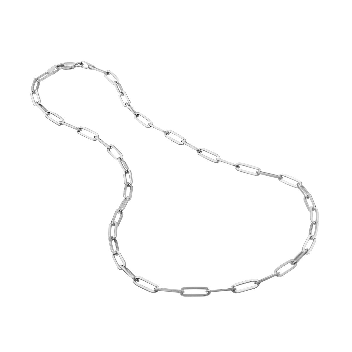 14K Gold 3.80mm Designer Long Link Chain Birmingham Jewelry Chain Birmingham Jewelry 