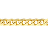 Birmingham Jewelry - 14K Gold 4.20mm D/C Curb Chain Bracelet - Birmingham Jewelry