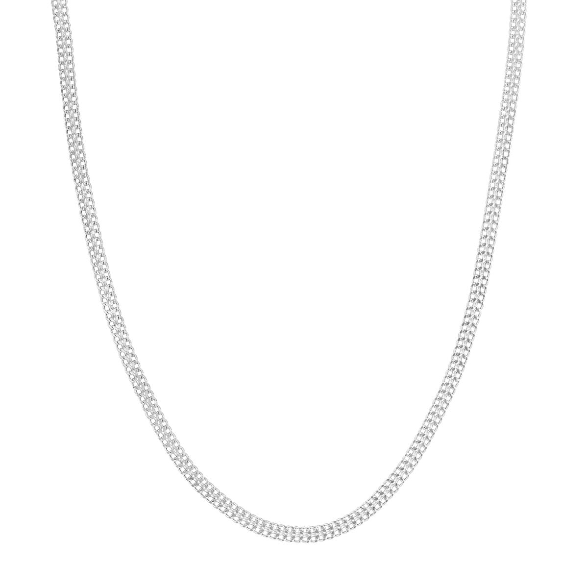 14K Gold 4.3mm D/C Curb Bismarck Chain with Lobster Lock Birmingham Jewelry Chain Birmingham Jewelry 