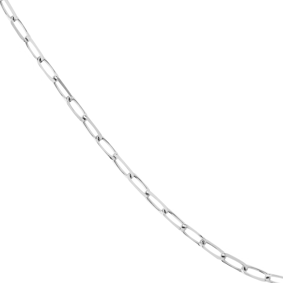14K Gold 4mm Paper Clip Chain with Lobster Lock Birmingham Jewelry Chain Birmingham Jewelry 