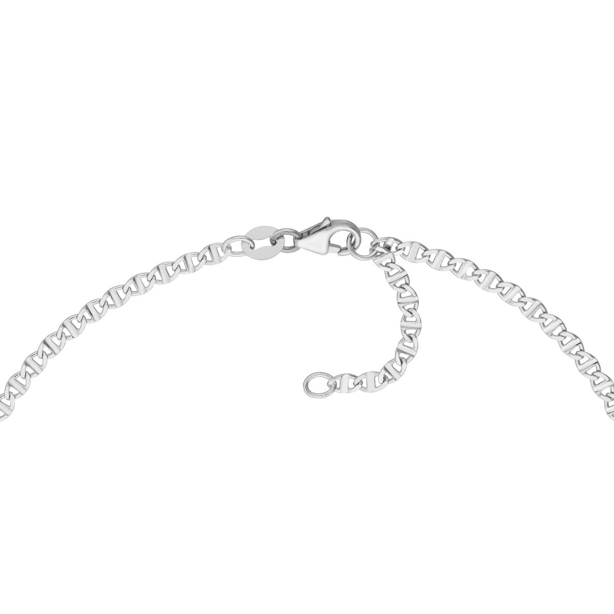 14K Gold Adjustable Flat Mariner Chain Anklet Birmingham Jewelry Anklet Birmingham Jewelry 