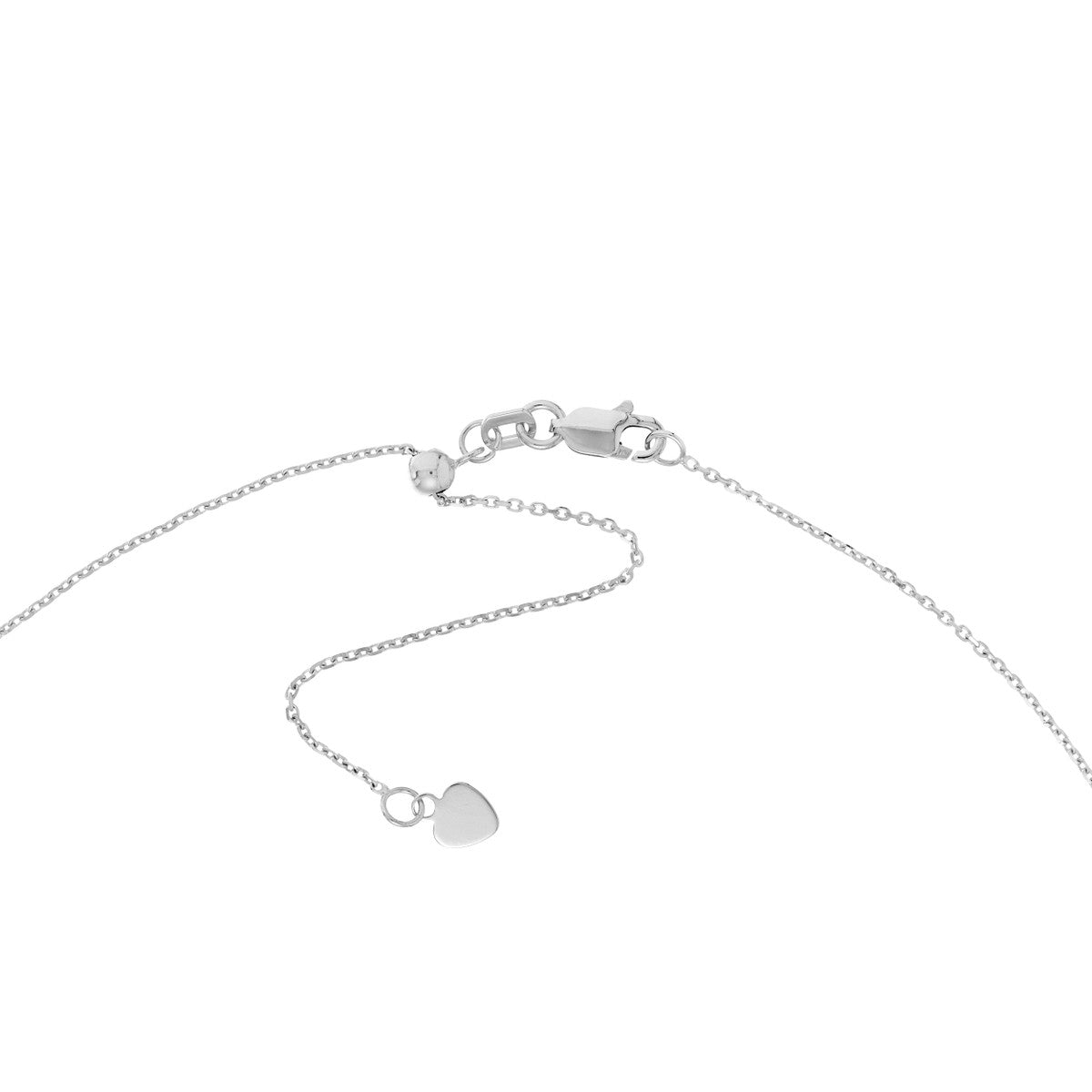 Birmingham Jewelry - 14K Gold Bezel Set Diamond Adjustable Choker - Birmingham Jewelry