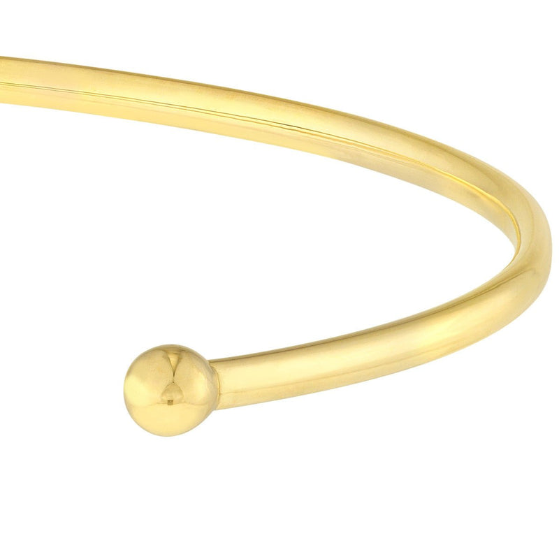 9ct fashion gold cuff bracelet