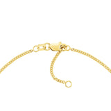 Birmingham Jewelry - 14K Gold Curb Chain Adjustable Anklet - Birmingham Jewelry