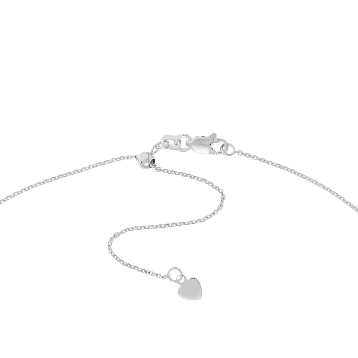 Birmingham Jewelry - 14K Gold CZ Bezel Station and Drop Adjustable Choker - Birmingham Jewelry