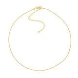 Birmingham Jewelry - 14K Gold Diamond-Cut Bead Choker Chain - Birmingham Jewelry