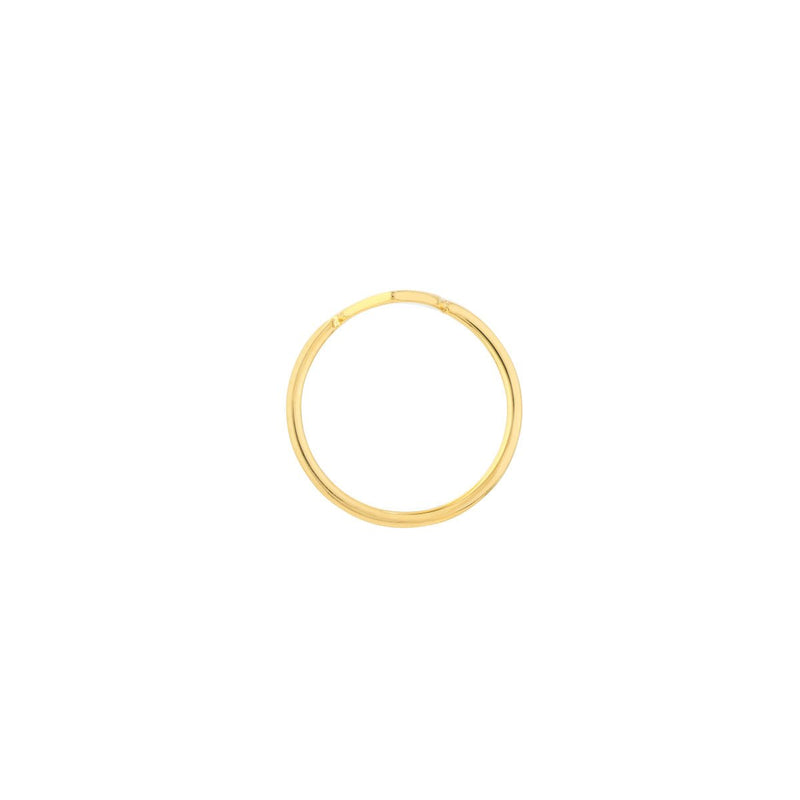 Birmingham Jewelry - 14K Gold Engravable Heart Wire Ring - Birmingham Jewelry