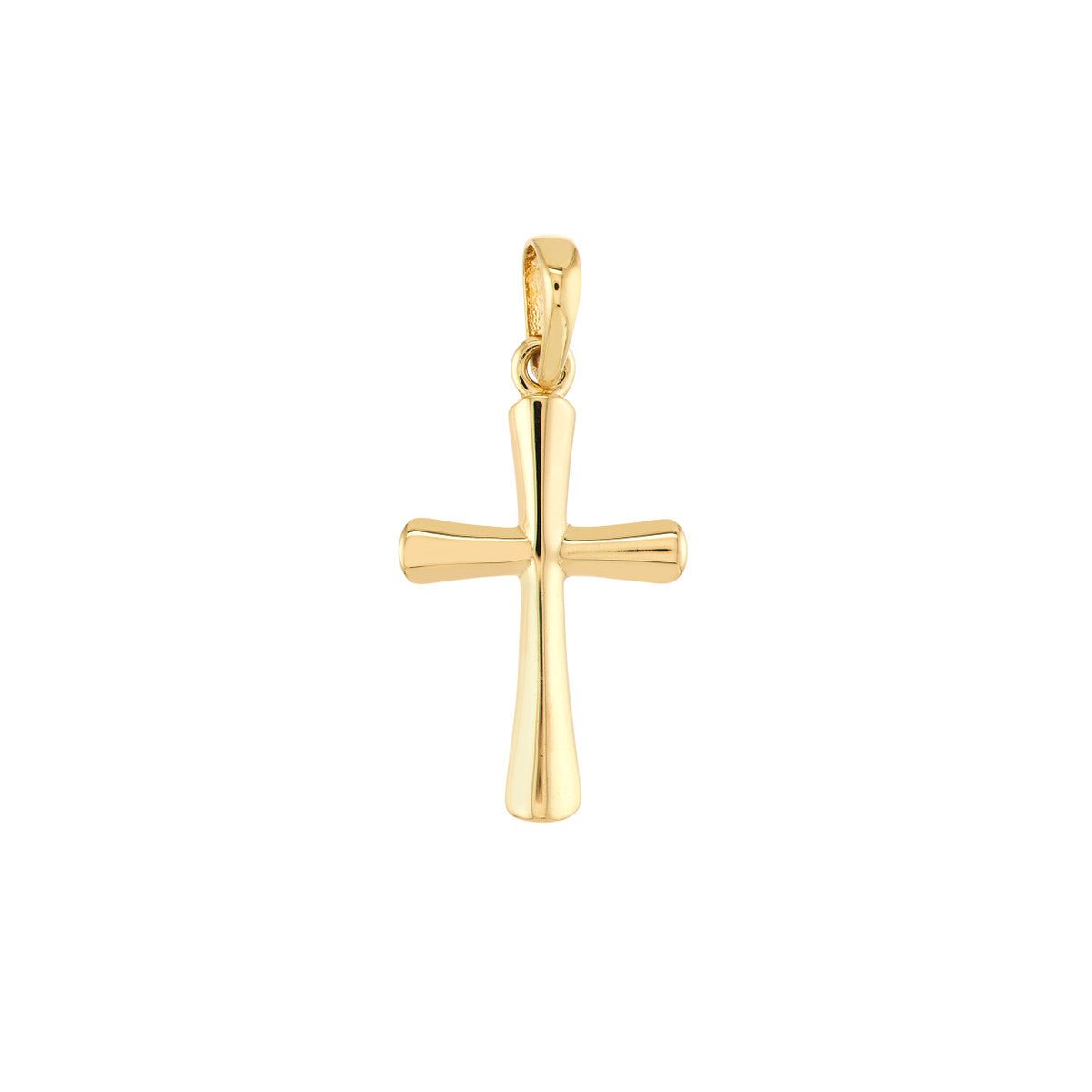 Birmingham Jewelry - 14K Gold Graduated Cross Pendant - Birmingham Jewelry