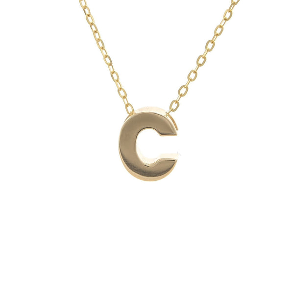 14K Gold Initial "C" Necklace Birmingham Jewelry Necklace Birmingham Jewelry 