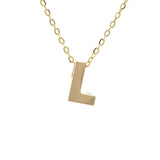 14K Gold Initial "L" Necklace Birmingham Jewelry Necklace Birmingham Jewelry 