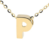 14K Gold Initial "P" Necklace Birmingham Jewelry Necklace Birmingham Jewelry 