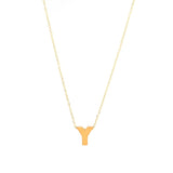 14K Gold Initial "Y" Necklace Birmingham Jewelry Necklace Birmingham Jewelry 