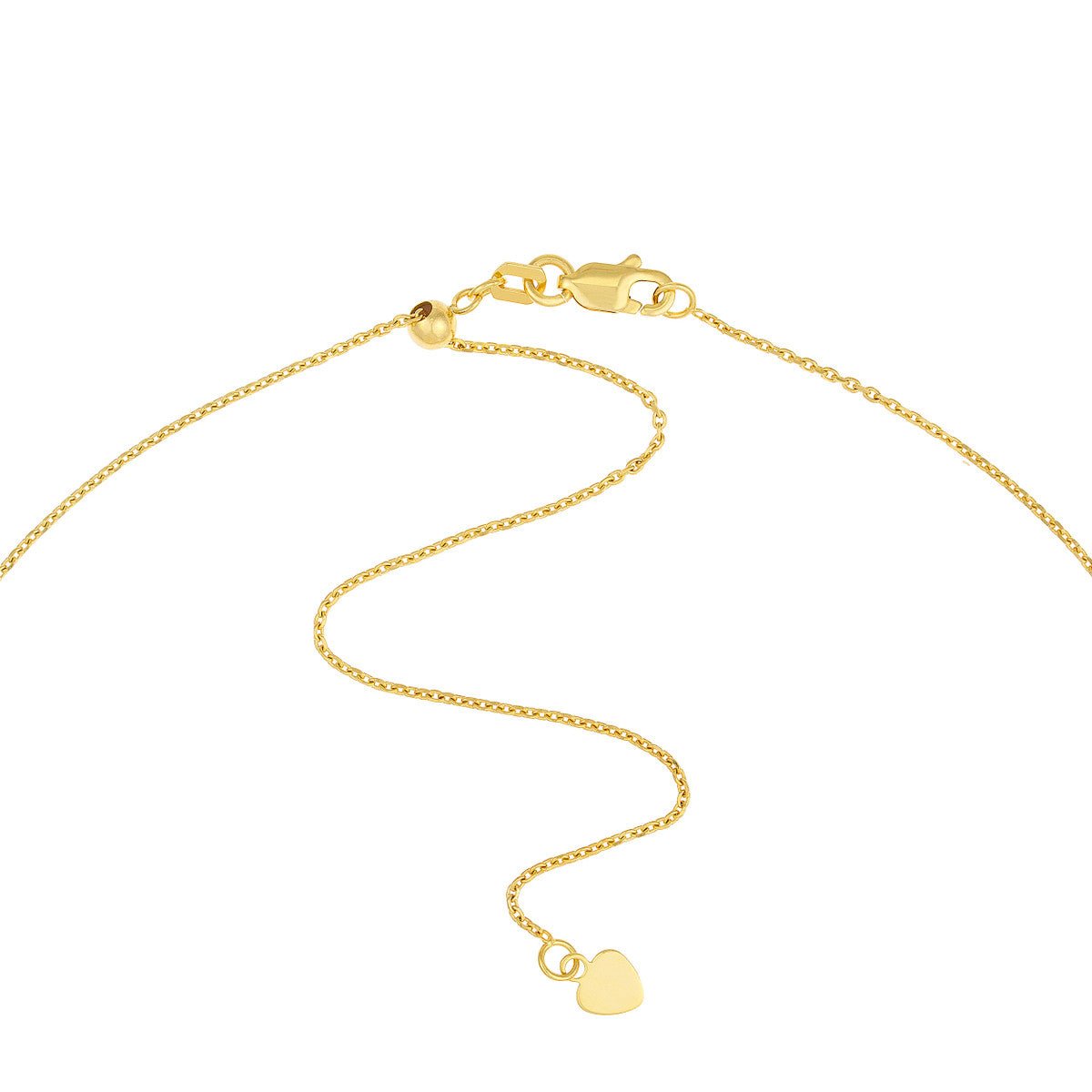 Birmingham Jewelry - 14K Gold Mini Disc Dangles Adjustable Choker - Birmingham Jewelry