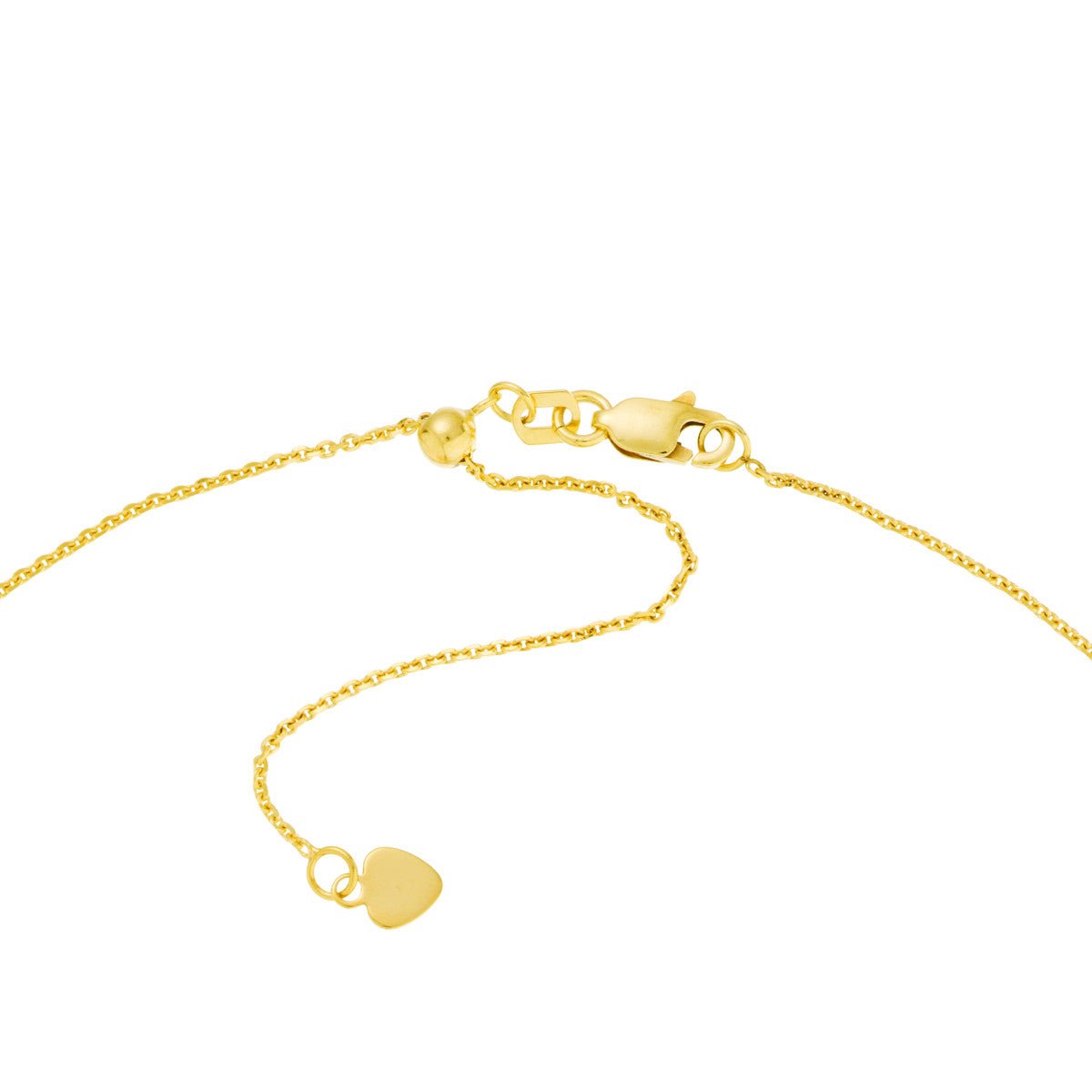Birmingham Jewelry - 14K Gold Mini Disc Quintet Adjustable Choker - Birmingham Jewelry