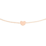 Birmingham Jewelry - 14K Gold Mini Heart Bolo Bracelet - Birmingham Jewelry