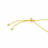 Birmingham Jewelry - 14K Gold Mini Heart Bolo Bracelet - Birmingham Jewelry