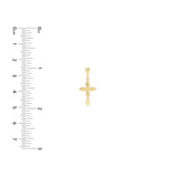 Birmingham Jewelry - 14K Gold Multiple Marquise Polished Cross - Birmingham Jewelry