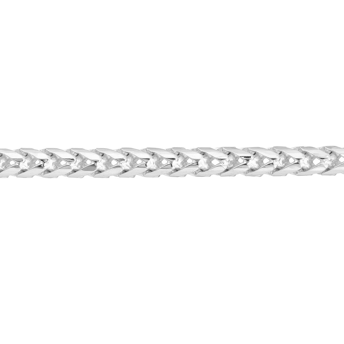 Birmingham Jewelry - 14K Gold Round D/C Franco Chain Bracelet - Birmingham Jewelry