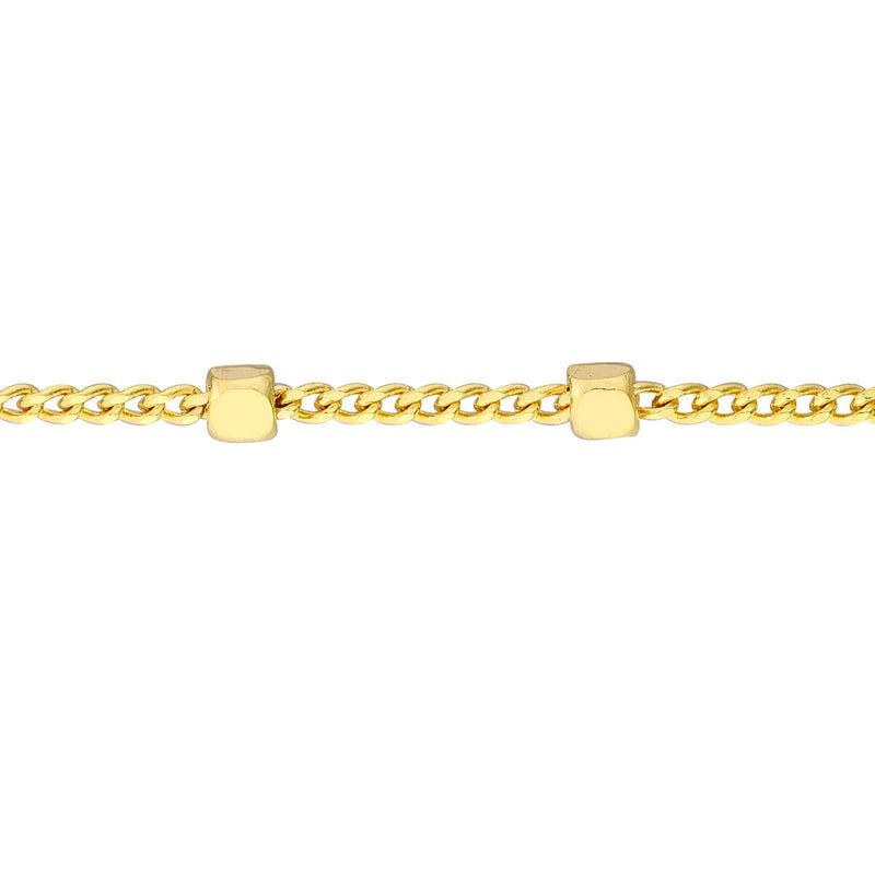 Birmingham Jewelry - 14K Gold Saturn Choker Chain - Birmingham Jewelry