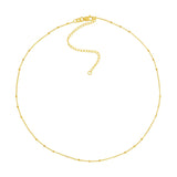 Birmingham Jewelry - 14K Gold Saturn Choker Chain - Birmingham Jewelry