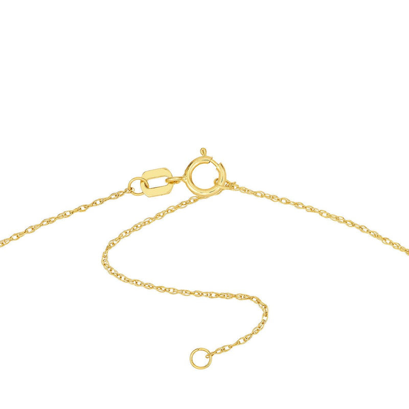 Birmingham Jewelry - 14K Gold So You Mini Diamond-Shaped Adjustable Necklace - Birmingham Jewelry