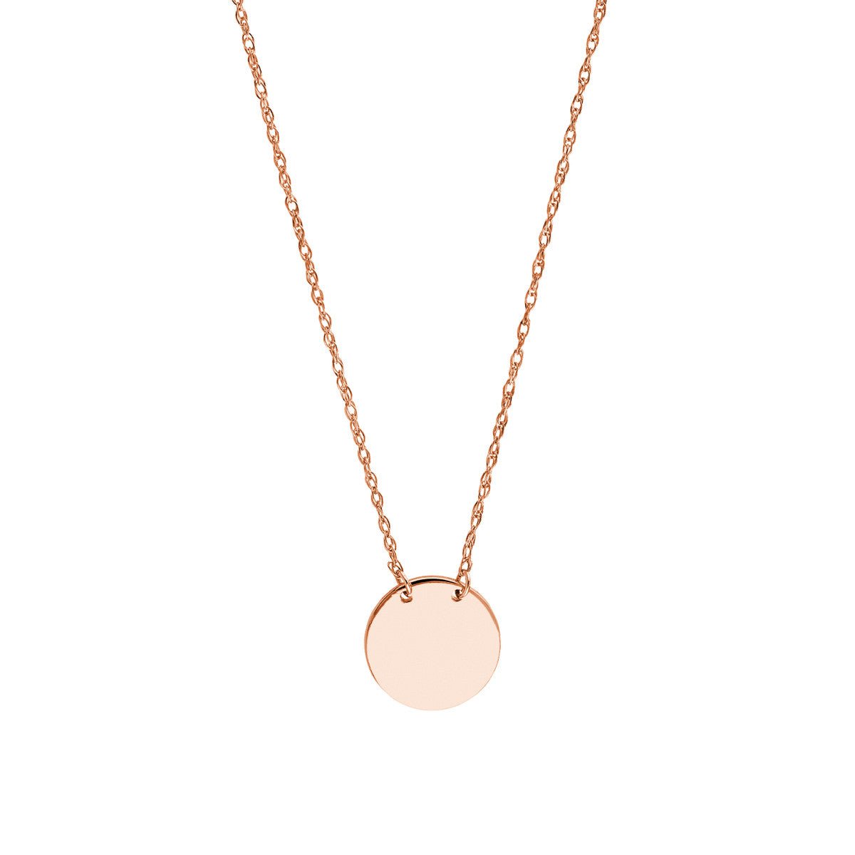 14K Gold So You Mini Disc Adjustable Necklace Birmingham Jewelry Necklace Birmingham Jewelry 