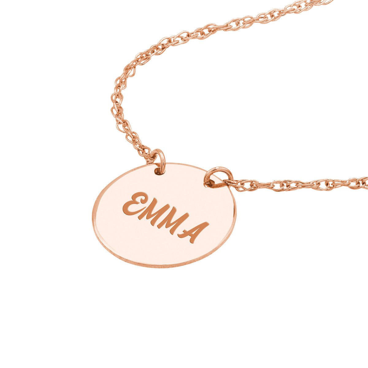 14K Gold So You Mini Disc Adjustable Necklace Birmingham Jewelry Necklace Birmingham Jewelry 