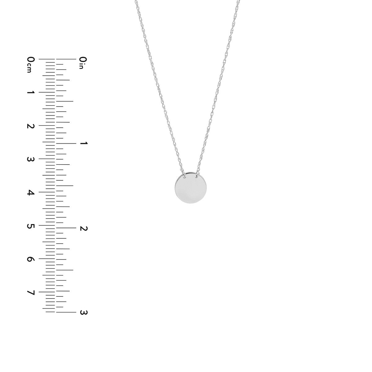 14K Gold So You Mini Disc Adjustable Necklace Birmingham Jewelry Necklace Birmingham Jewelry 