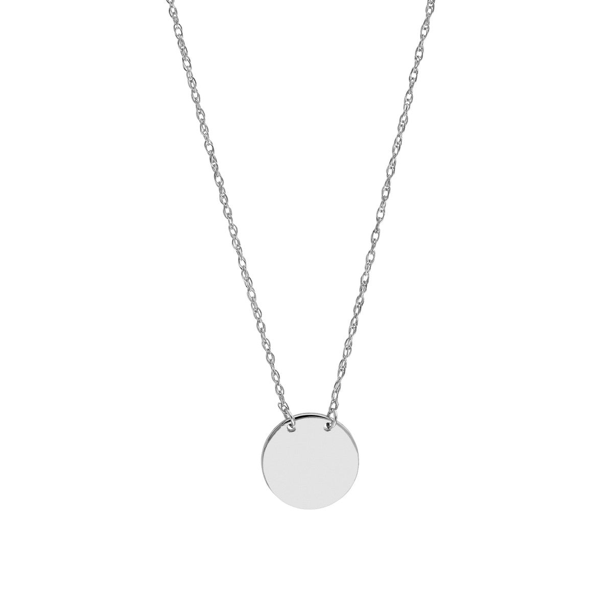 14K Gold So You Mini Disc Adjustable Necklace Birmingham Jewelry Necklace Birmingham Jewelry 