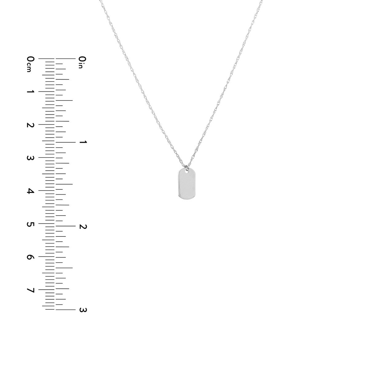 Birmingham Jewelry - 14K Gold So You Mini Dog Tag Adjustable Necklace - Birmingham Jewelry