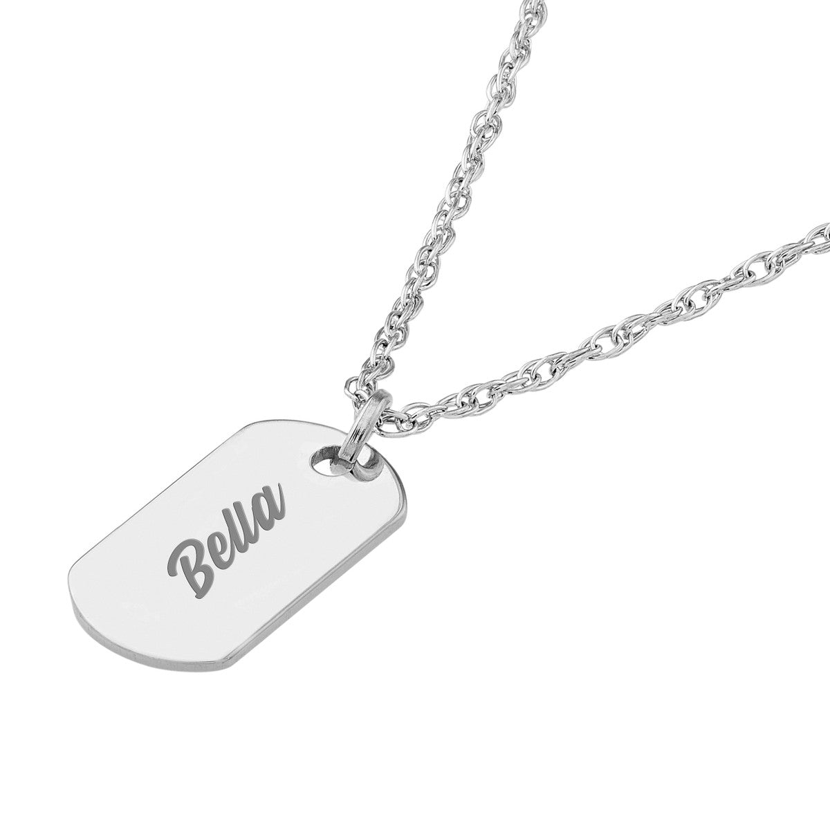 Birmingham Jewelry - 14K Gold So You Mini Dog Tag Adjustable Necklace - Birmingham Jewelry