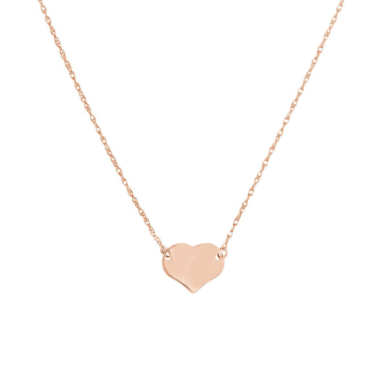 Birmingham Jewelry - 14K Gold So You Mini Heart Adjustable Necklace - Birmingham Jewelry