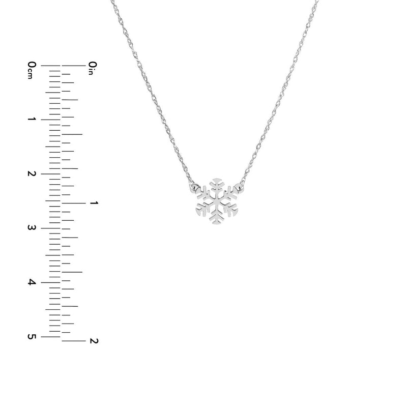 Birmingham Jewelry - 14K Gold So You Mini Snowflake Adjustable Necklace - Birmingham Jewelry